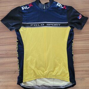 Vintage Polo Ralph Lauren Sport RLX Women's cycling jersey size Small